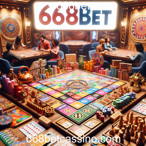 Descubra o Mundo dos Jogos de Mesa no 668bet